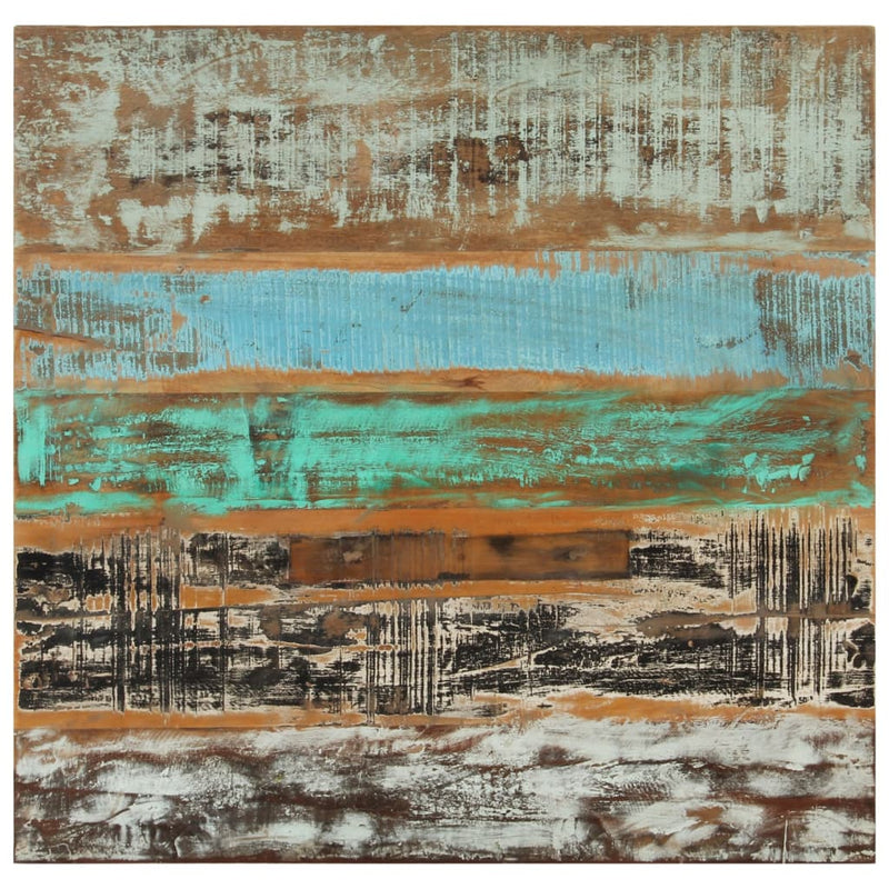 vidaXL tömör újrahasznosított fa étkezőasztal 82 x 80 x 76 cm