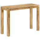 vidaXL nyers mangófa tárolóasztal  110 x 35 x 76 cm