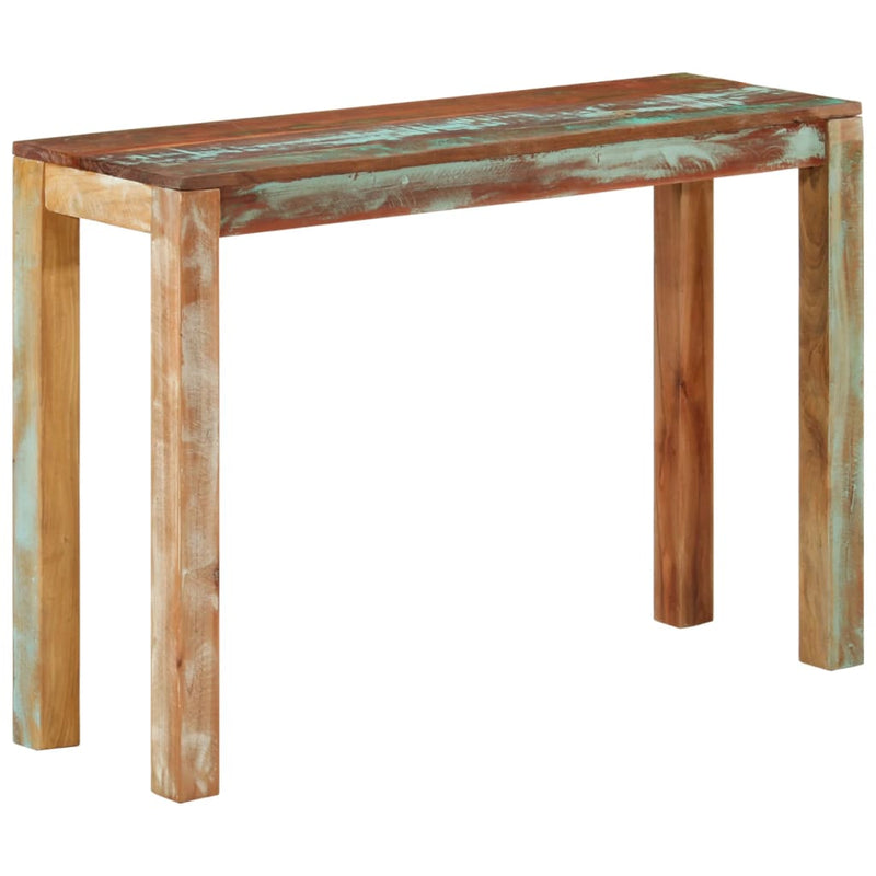 vidaXL tömör újrahasznosított fa tálalóasztal 110 x 35 x 76 cm