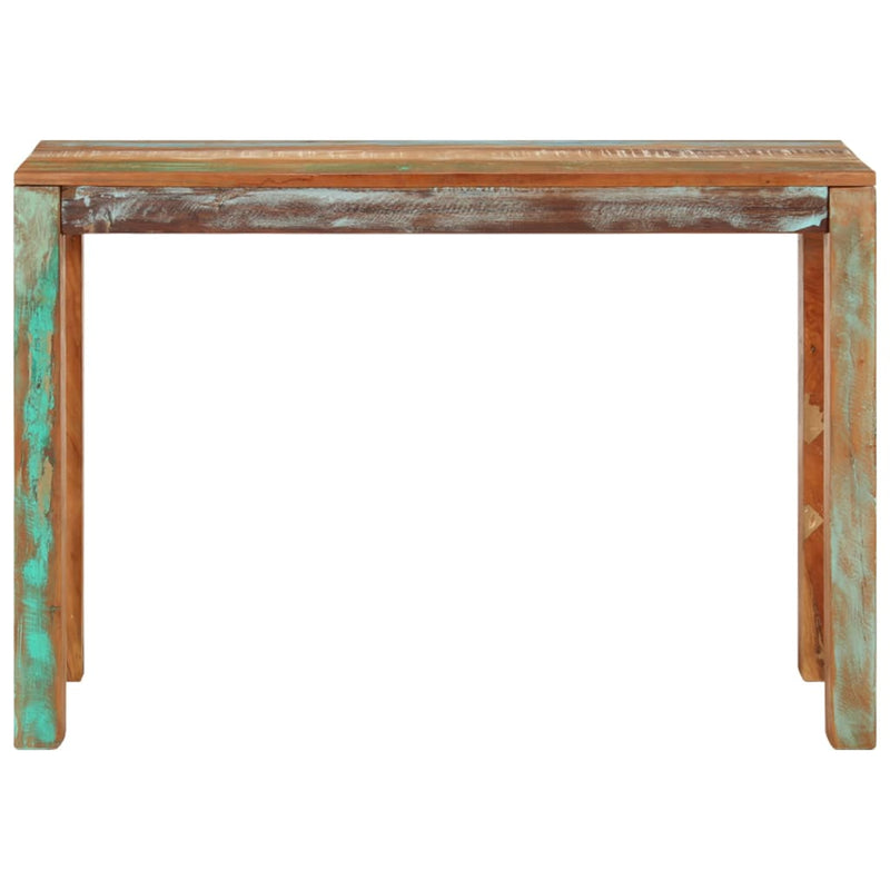 vidaXL tömör újrahasznosított fa tálalóasztal 110 x 35 x 76 cm