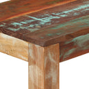 vidaXL tömör újrahasznosított fa tálalóasztal 110 x 35 x 76 cm