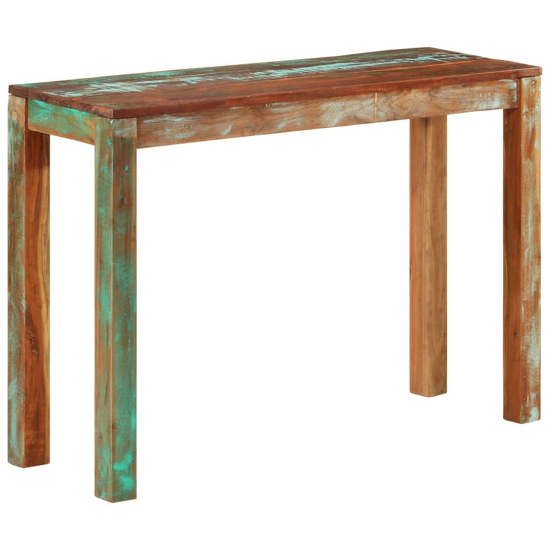 vidaXL tömör újrahasznosított fa tálalóasztal 110 x 35 x 76 cm