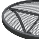 vidaXL antracitszürke expandált fém hálós kerti asztal Ø60 x 72 cm