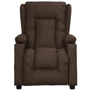 vidaXL barna műbőr dönthető fotel