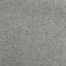 vidaXL világosszürke szövet dönthető fotel