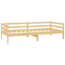 vidaXL tömör fenyőfa dívány matraccal 90 x 200 cm