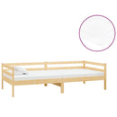 vidaXL tömör fenyőfa dívány matraccal 90 x 200 cm