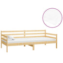 vidaXL tömör fenyőfa dívány matraccal 90 x 200 cm