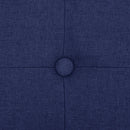 vidaXL kék összecsukható művászon tárolópad