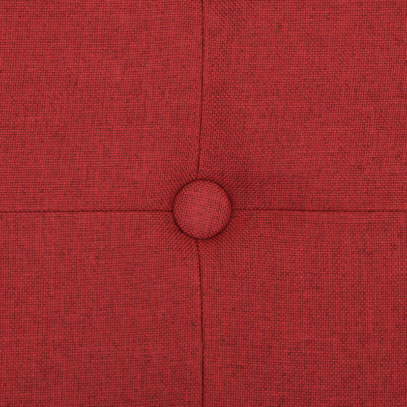 vidaXL bordó összecsukható művászon tárolópad