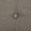 vidaXL tópszínű összecsukható művászon tárolópad