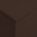 vidaXL barna összecsukható PVC tárolópad