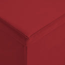 vidaXL bordó összecsukható PVC tárolópad