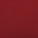 vidaXL bordó összecsukható művászon tárolópad 76 x 38 x 38 cm