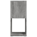 vidaXL betonszürke szerelt fa forgószekrény 34,5x34,5x75,5 cm
