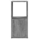 vidaXL betonszürke szerelt fa forgószekrény 34,5x34,5x75,5 cm