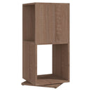 vidaXL sonoma tölgy színű szerelt fa forgószekrény 34,5x34,5x75,5 cm