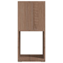 vidaXL sonoma tölgy színű szerelt fa forgószekrény 34,5x34,5x75,5 cm