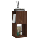 vidaXL barna tölgyszínű szerelt fa forgószekrény 34,5x34,5x75,5 cm
