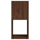 vidaXL barna tölgyszínű szerelt fa forgószekrény 34,5x34,5x75,5 cm
