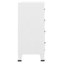 vidaXL fehér fém ipari fiókos szekrény 78 x 40 x 93 cm