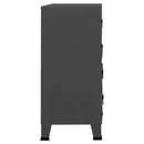 vidaXL antracitszürke fém ipari fiókos szekrény 78 x 40 x 93 cm