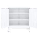 vidaXL fehér acél ipari tárolóláda 90 x 40 x 100 cm