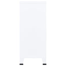 vidaXL fehér acél ipari tárolóláda 90 x 40 x 100 cm