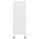 vidaXL fehér fém ipari tárolószekrény 75 x 40 x 115 cm