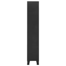 vidaXL antracitszürke ipari stílusú acél könyvespolc 80 x 32 x 180 cm