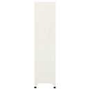 vidaXL szürke-kék acél zárható szekrény 90 x 45 x 180 cm