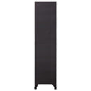 vidaXL antracitszürke-piros acél zárható szekrény 90 x 45 x 180 cm