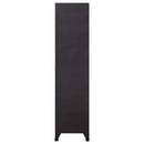 vidaXL antracitszürke-piros acél zárható szekrény 90 x 40 x 180 cm
