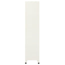 vidaXL szürke-kék acél zárható szekrény 90 x 40 x 180 cm