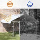 vidaXL kültéri kutyakennel tetővel 200 x 200 x 150 cm