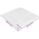 vidaXL ágyrács-csere 17 léccel, 120 x 200 cm