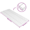 vidaXL ágyrács-csere 24 léccel 80 x 200 cm