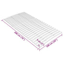 vidaXL ágyrács-csere 24 léccel, 100 x 200 cm
