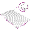 vidaXL ágyrács-csere 24 léccel 120 x 200 cm