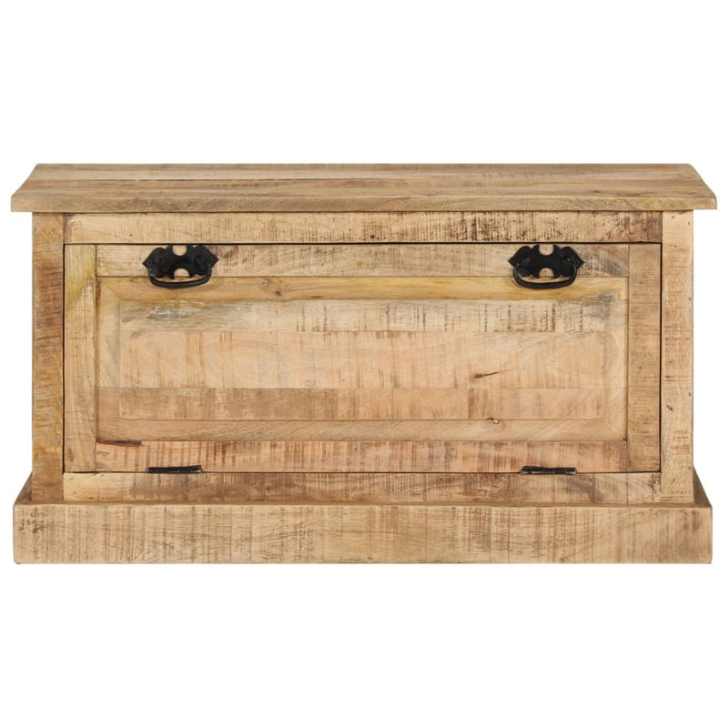vidaXL tömör mangófa cipőtároló pad 85 x 40 x 45 cm