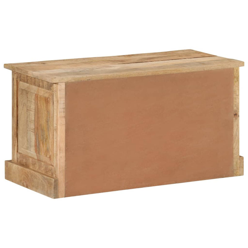 vidaXL tömör mangófa cipőtároló pad 85 x 40 x 45 cm