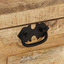 vidaXL tömör mangófa cipőtároló pad 85 x 40 x 45 cm