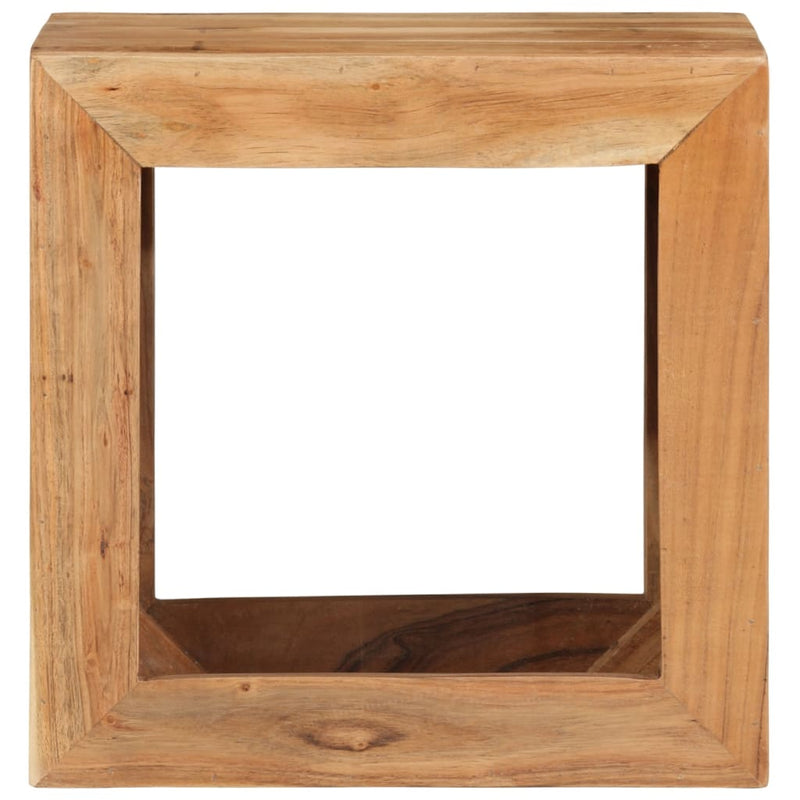 vidaXL tömör akácfa ülőke 40 x 30 x 40 cm