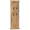 vidaXL 2 db tömör mangófa ruhafogas 38 x 100 cm