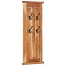 vidaXL 2 db tömör akácfa ruhafogas 38 x 100 cm