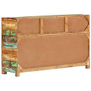 vidaXL tömör újrahasznosított fa tálalószekrény 110 x 30 x 65 cm