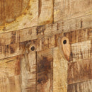 vidaXL tömör mangófa tálalószekrény 110 x 30 x 65 cm