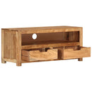 vidaXL tömör akácfa TV-szekrény 88 x 35 x 40 cm