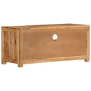 vidaXL tömör akácfa TV-szekrény 88 x 35 x 40 cm