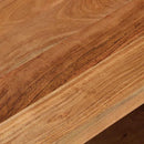 vidaXL tömör akácfa TV-szekrény 88 x 35 x 40 cm